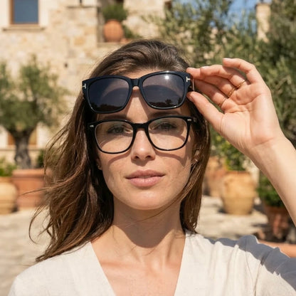 Sovraocchiali polarizzati da donna