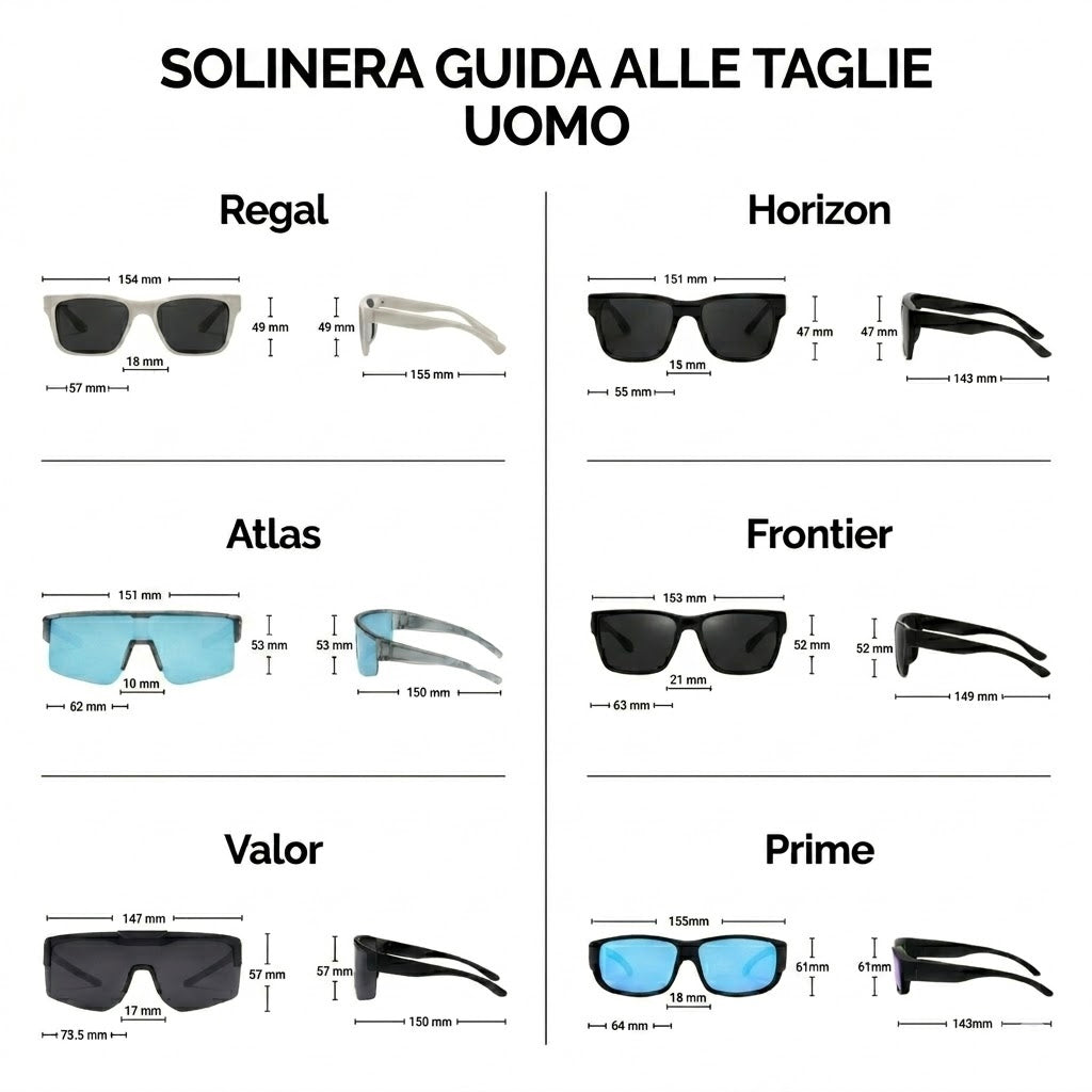 Sovraocchiali polarizzati da uomo