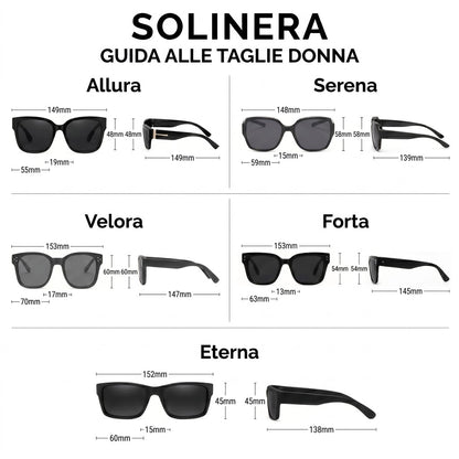 Sovraocchiali polarizzati da donna