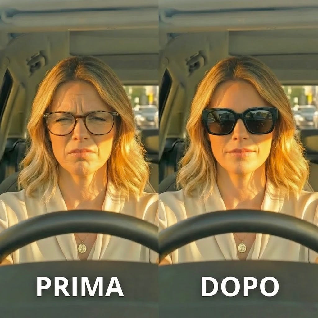 Sovraocchiali polarizzati da donna